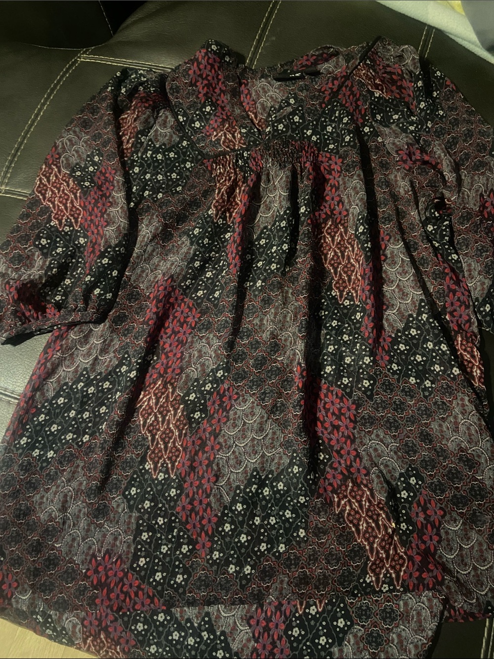 Lady’s sheer blouse